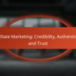 Affiliate Marketing: Credibility, Authenticity and Trust