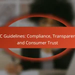 FTC Guidelines: Compliance, Transparency and Consumer Trust